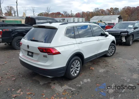 2019 Volkswagen Tiguan 2.0T Se/2.0T Sel/2.0T Sel R-Line/2.0T Sel R-Line Black из США, поврежденный, VIN 3VV2B7AX1KM076870